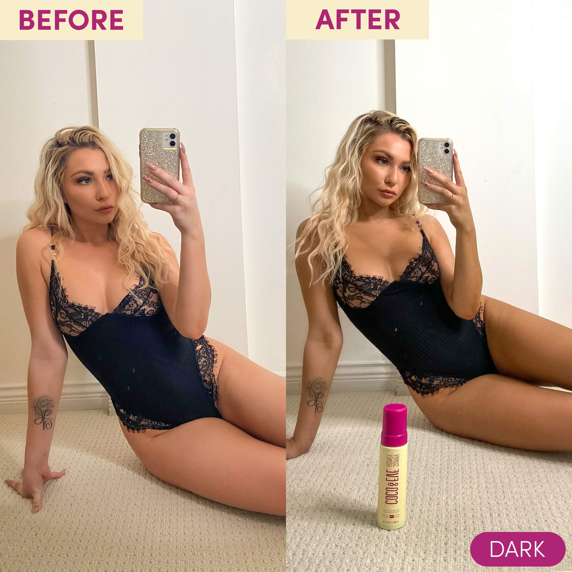 Self-tanning mousse