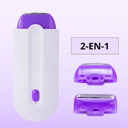 épilateur rasoir 2 in 1